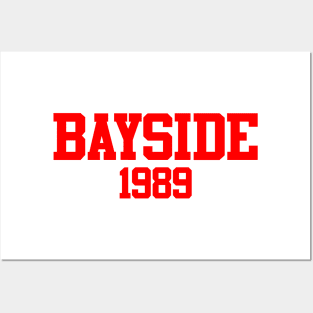 Bayside 1989 (White) Posters and Art